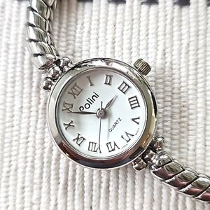 Polini Silver Chain Bracelet Watch